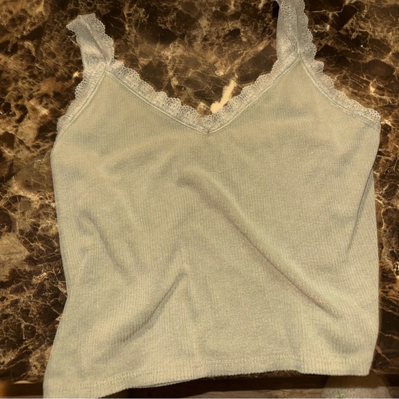 American Eagle tank top, stretchy, military green, good condition, XL - Picture 1 of 1